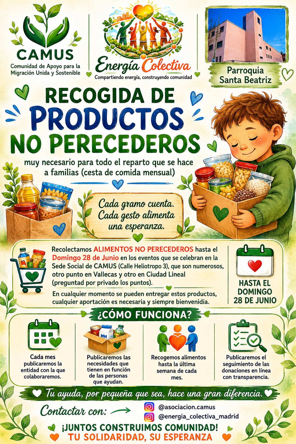 Campaña Donativa Junio 2026 CAMUS