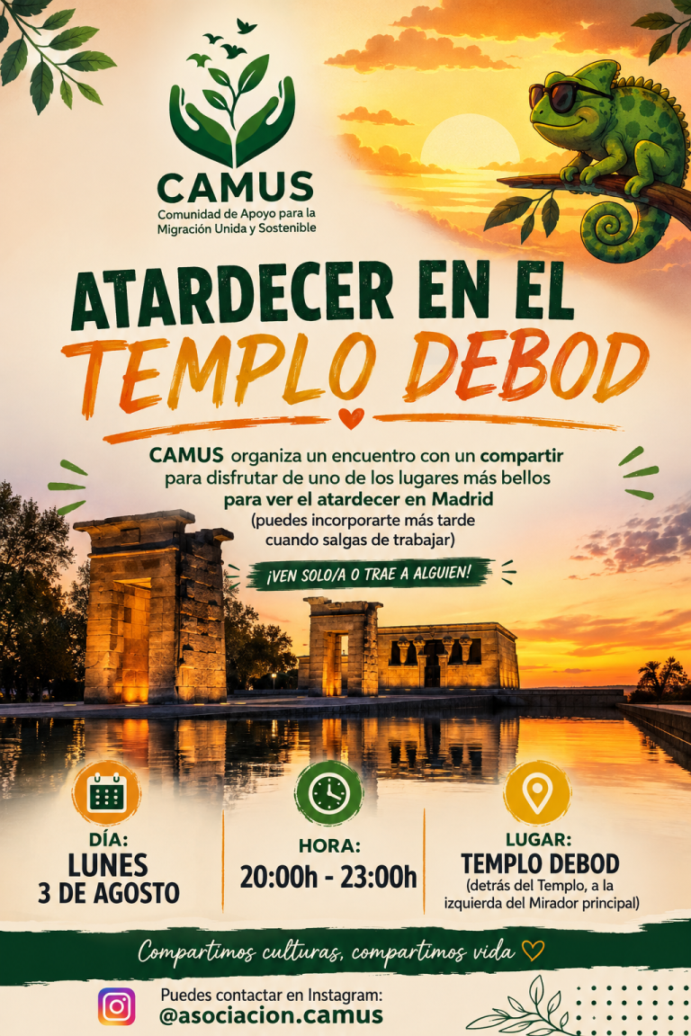 ATARDECER EN EL TEMPLO DEBOD