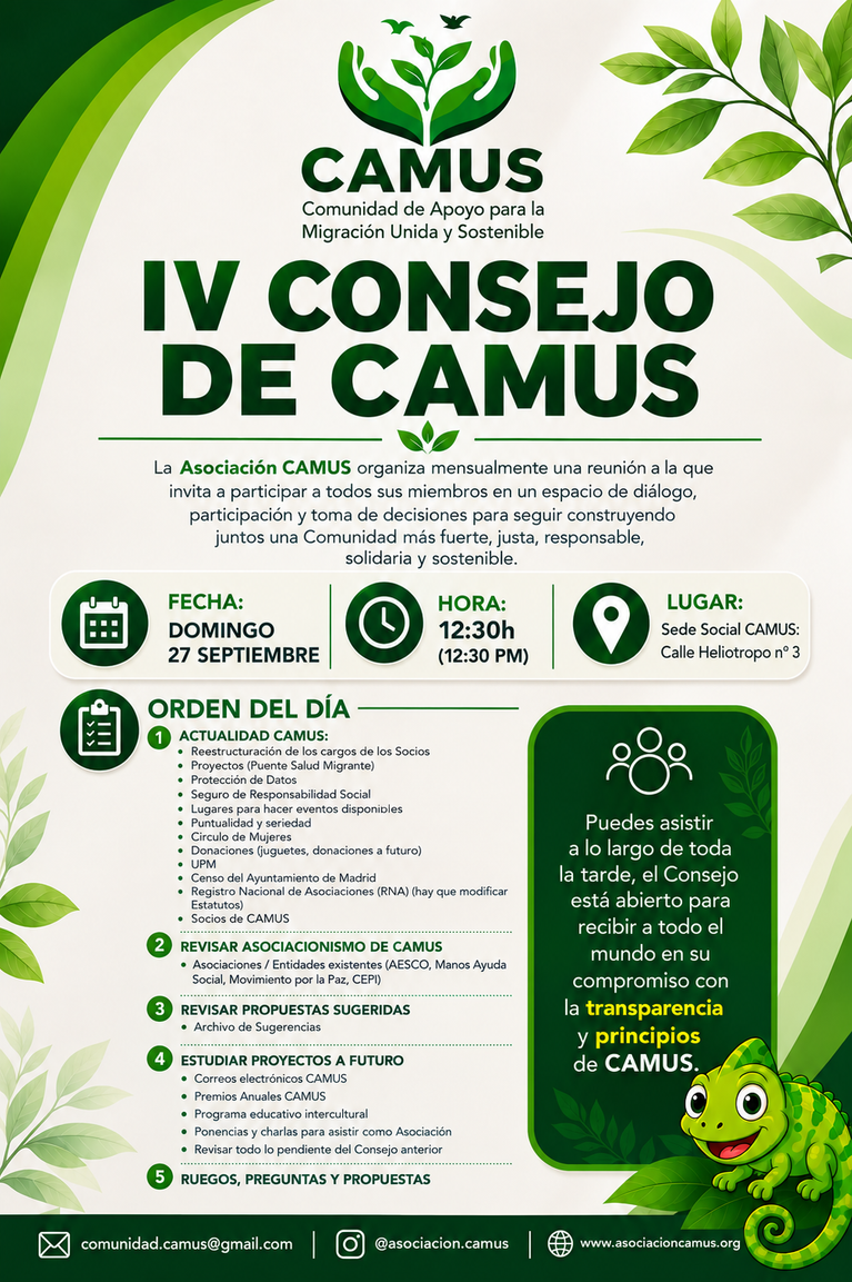 IV CONSEJO CAMUS