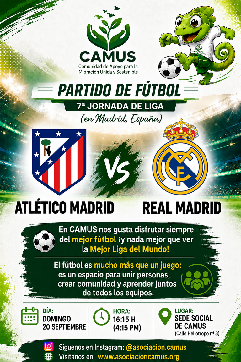 FÚTBOL: ATLÉTICO MADRID – REAL MADRID