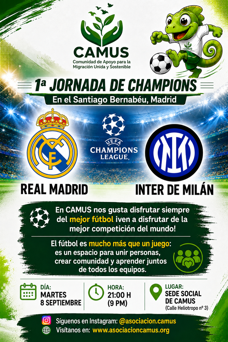 FÚTBOL: REAL MADRID – INTER MILÁN